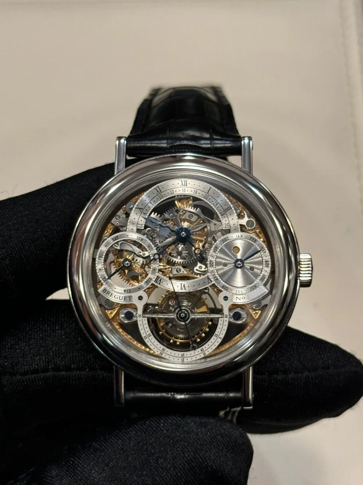 Breguet Classique Complications Tourbillon Perpetual Calendar Platinum Rose Gold 3755pr/1e/9v6